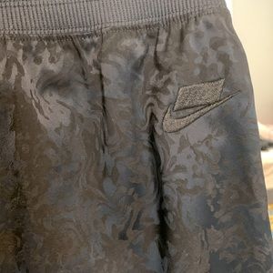 RARE Nike navy print pants